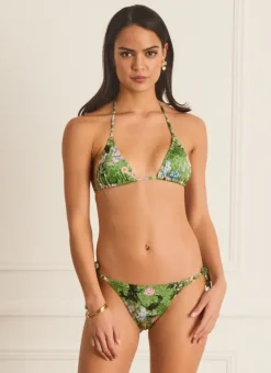 Women Aqua Blu Aurora Triangle