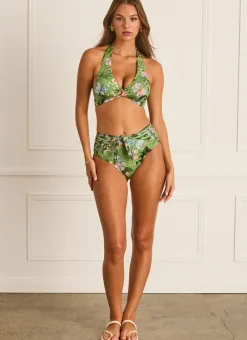 Women Aqua Blu Elleni D/DD Cup Bikini Top
