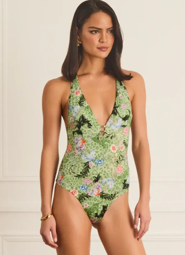 Women Aqua Blu Sienna One Piece