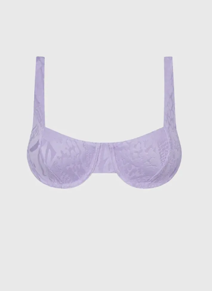 Women Aqua Blu Zara Balconette