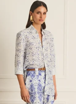Women Aqua Blu Blake Shirt