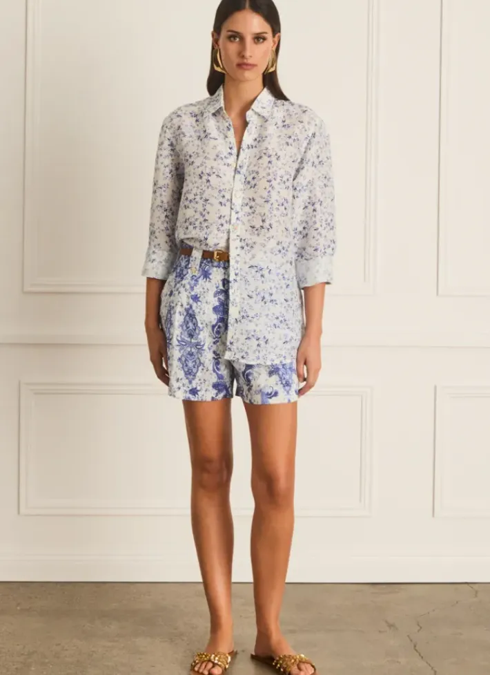 Women Aqua Blu Blake Shirt
