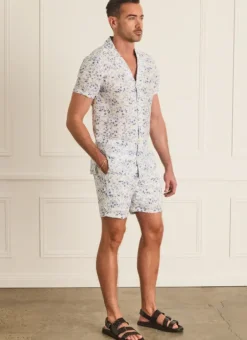 Women Aqua Blu Louis Shorts