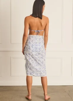 Women Aqua Blu Pareo