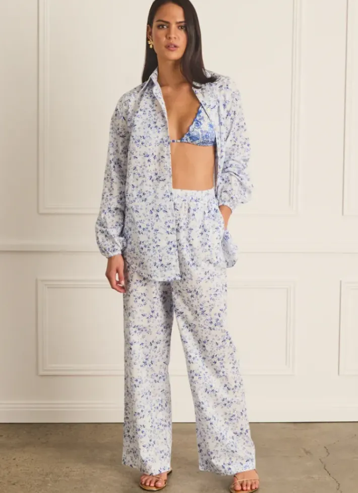 Women Aqua Blu Resort Pants