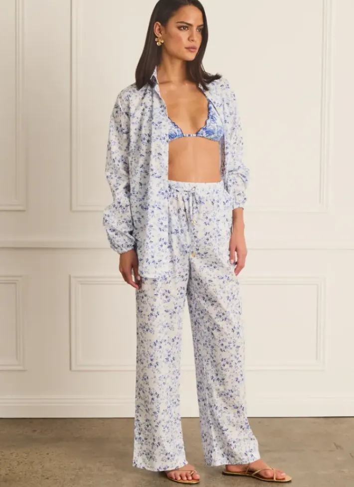 Women Aqua Blu Resort Pants