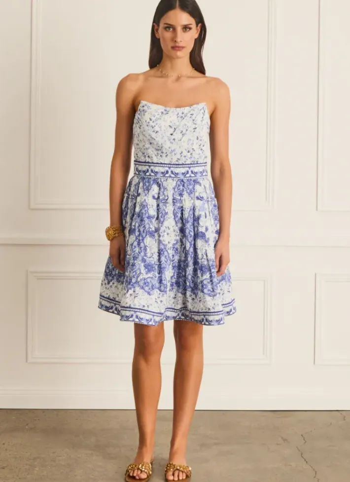 Women Aqua Blu Simone Mini Dress
