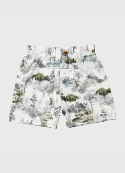 Kids/BOY Aqua Blu Lycra Boardshorts