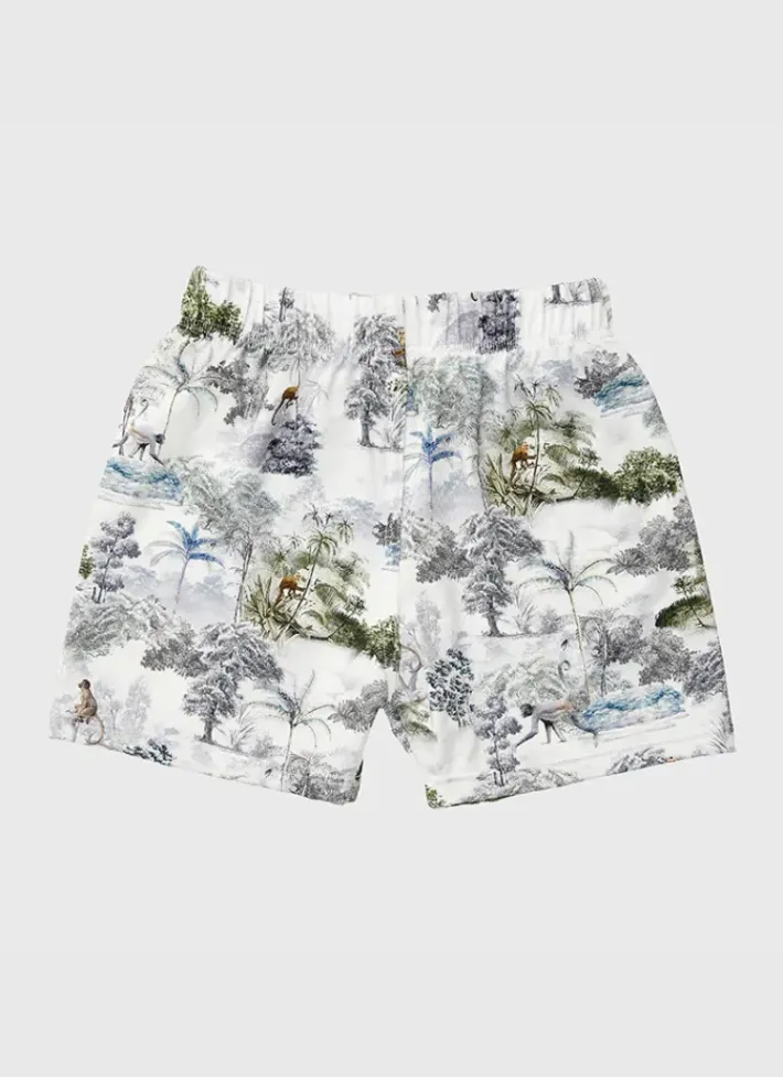 Kids/BOY Aqua Blu Lycra Boardshorts