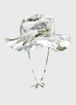 Kids/BOY Aqua Blu Lycra Bucket Hat