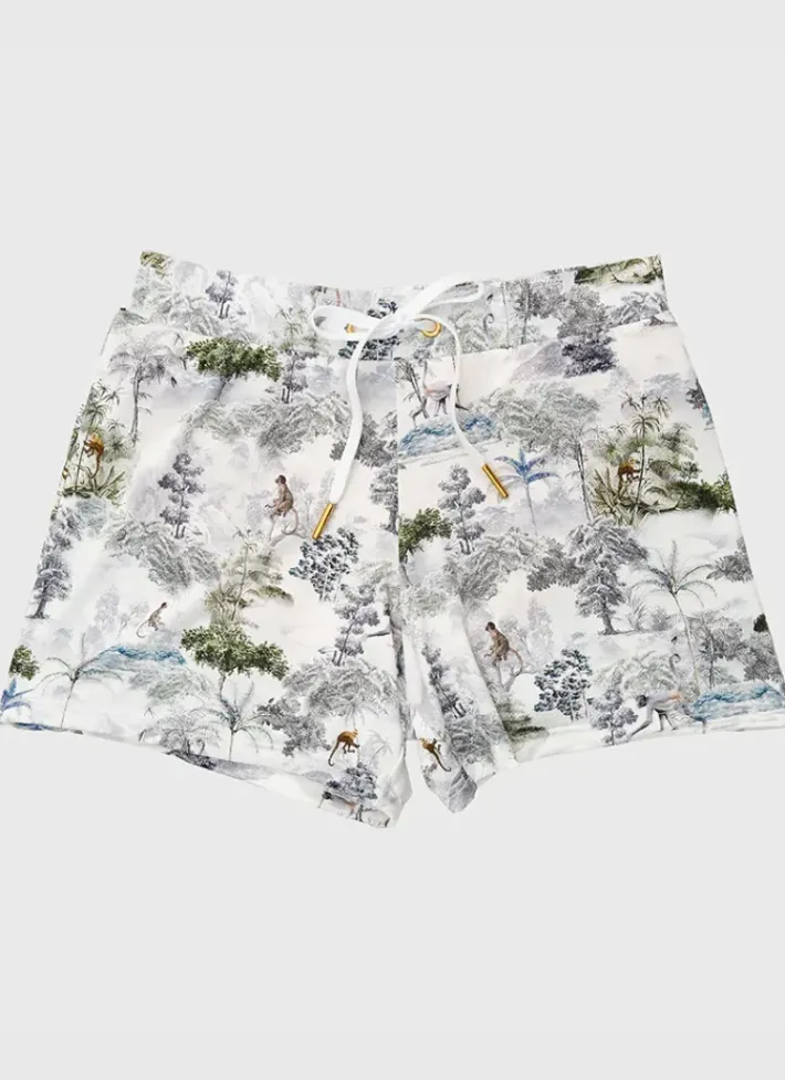 Kids/BOY Aqua Blu Lycra Swim Shorts