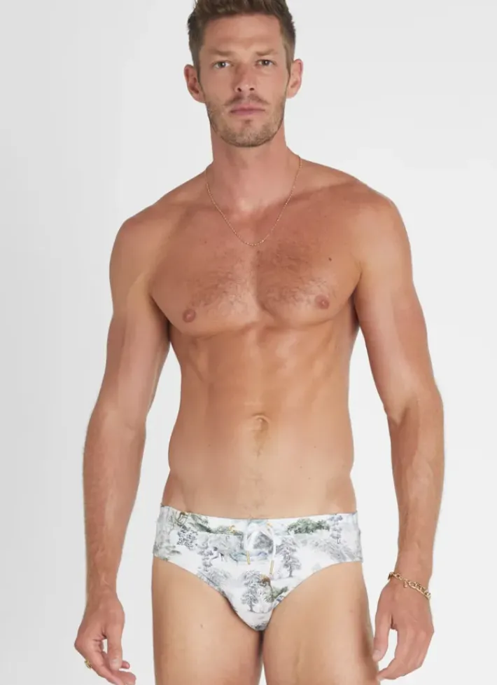 Aqua Blu Racer Briefs