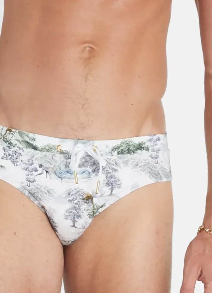 Aqua Blu Racer Briefs