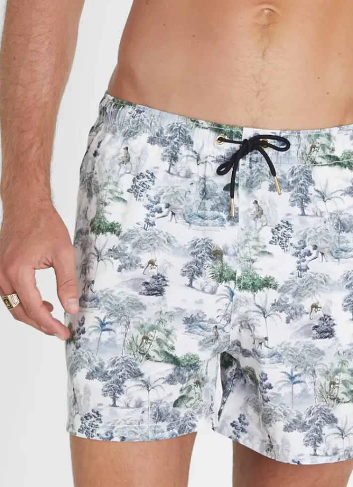 Aqua Blu Running Shorts