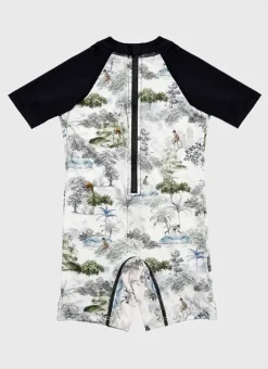 Kids/BOY Aqua Blu Sunsuit